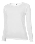 Classic White Long-Sleeve Tee